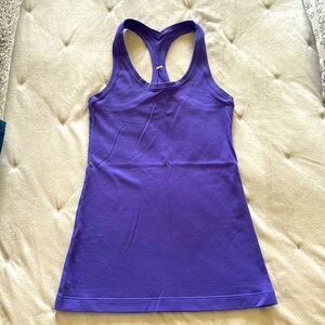 Lululemon Swiftly race back tank in grape 🍇